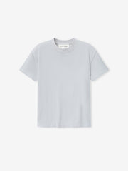 Womens Tri-Blend Classic Fit Tee in a light gray shade featuring a clean, smooth fabric with a simple crew neckline and short sleeves for a versatile everyday top.