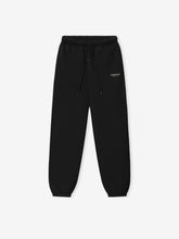 Essentials FW26 Classic Sweatpant in black with an elastic drawstring waist tapered legs gathered ankle cuffs and subtle Fear of God logo Bottoms