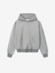 Gray hoodie on a white background